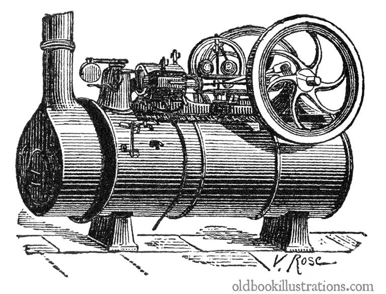 Hermann-Lachapelle, Steam Engine